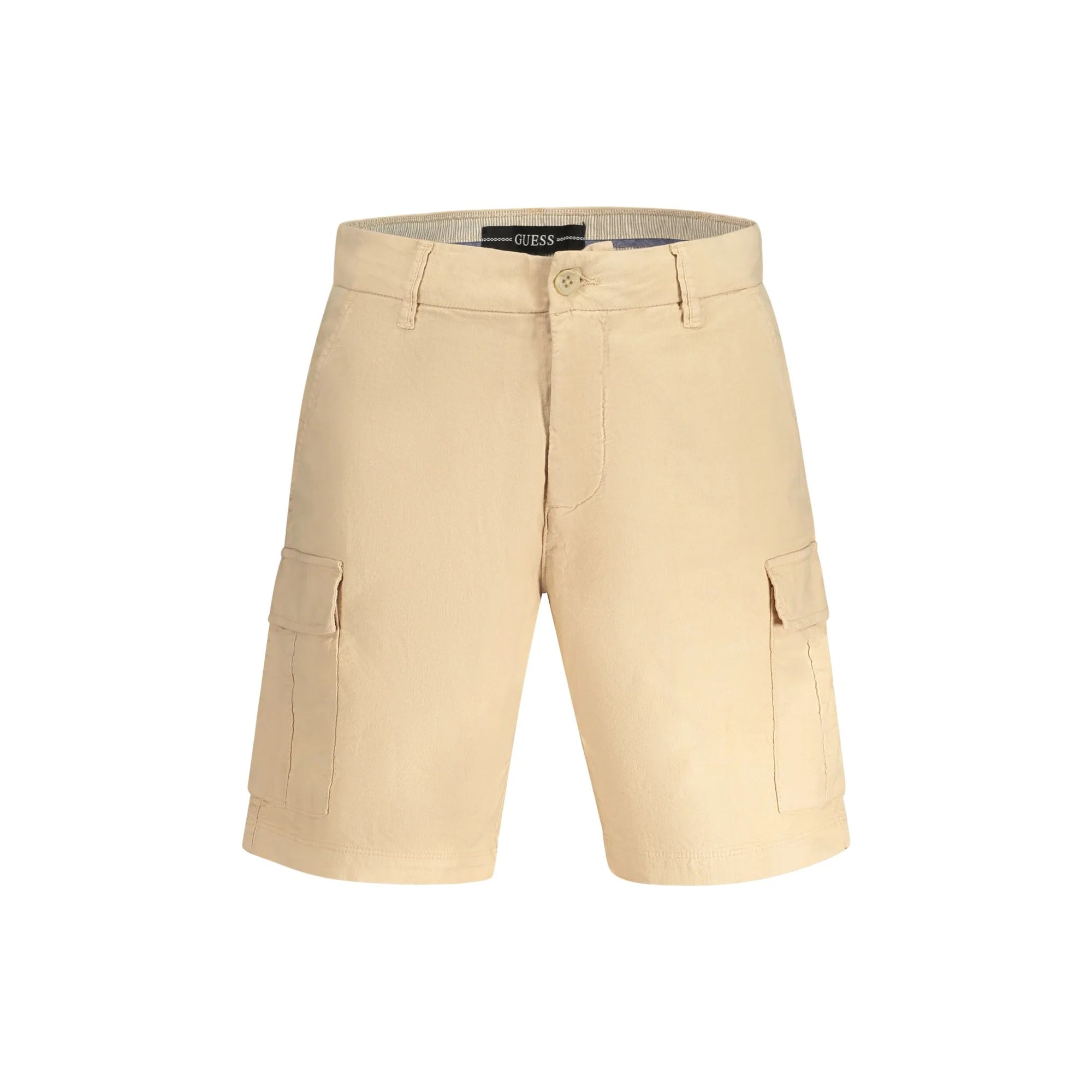 Guess Jeans Short Bermuda Uomo beige Logo Pantaloni - foto prodotto